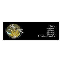 Dragonfly Design Profile Cards Business Card