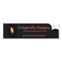 Dragonfly Designs bumper stickers by imagia77 Dragonfly Designs bumper stickers