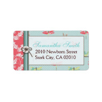 Dragonfly Dreams Boy Address Label