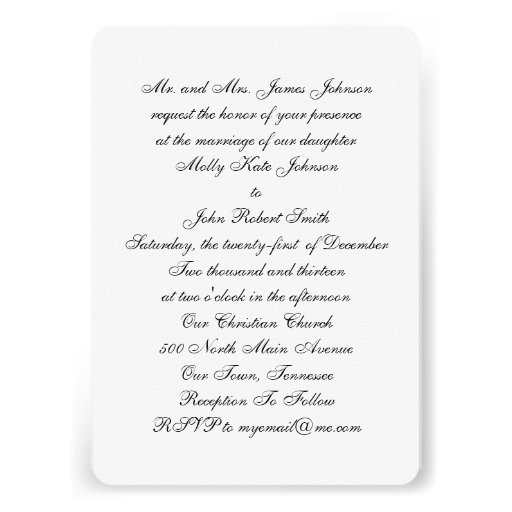 Dragonfly Dreams Wedding Invitation