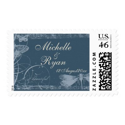 Dragonfly Dreams Wedding Stamps