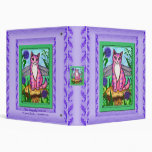 Dragonfly Fairy Cat Fantasy Art Avery Binder binders
