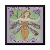 Dragonfly Fairy Magnet by Victoreeah Dragonfly Fairy Magnet