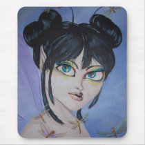 Dragonfly Fairy Mousepad mousepads