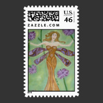Dragonfly Fairy Postage postage