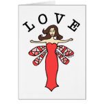 Dragonfly Fairy Valentine's Day Card