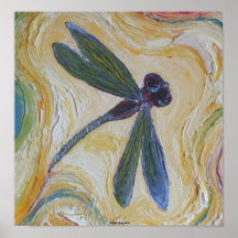 Dragonfly Fine Art Poster