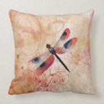 Dragonfly Flourish Pillow