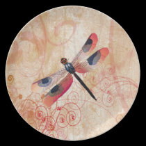 Dragonfly Flourish Plate