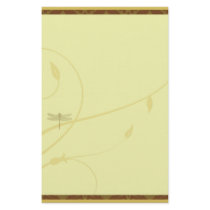 Dragonfly Flourish Stationary Stationery Paper
