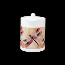 Dragonfly Flourish Teapot teapots