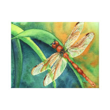 dragonfly gallery wrapped canvas