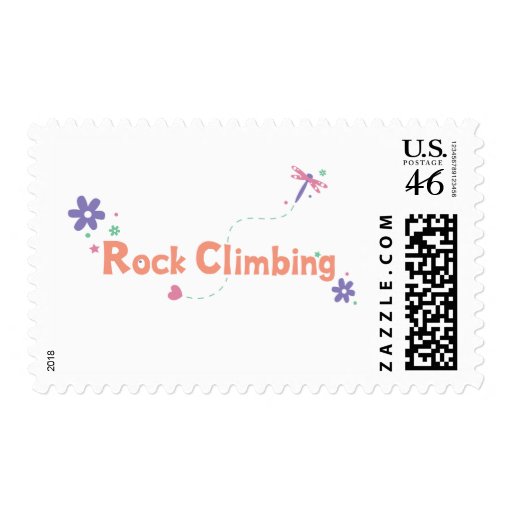DragonFly Garden Rock Climbing Postage Stamps