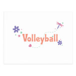 DragonFly Garden Volleyball Post Cards
