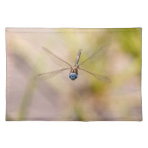 Dragonfly in Flight Photo Placemats