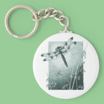 Dragonfly Key Chain (Turquoise) keychains
