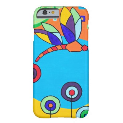 Dragonfly Lolipop Colorful Painting Barely There iPhone 6 Case