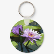 Dragonfly Lotus keychains by codfishlady Dragonfly Lotus keychains