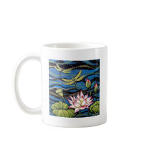 DRAGONFLY LOTUS COFFEE MUGS