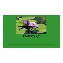 Dragonfly Lotus Plate business cards by codfishlady Dragonfly Lotus Plate business cards
