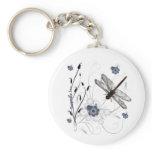 Dragonfly Love Keychain