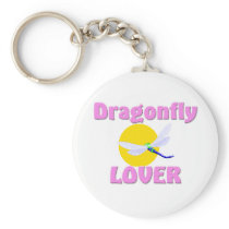 Dragonfly Lover Keychain