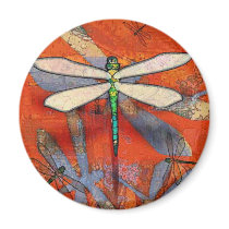 Dragonfly Refrigerator Magnet