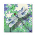 Dragonfly Magnet by Mousefx Dragonfly Magnet