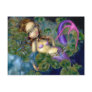 "Dragonfly Mermaid" Postcard