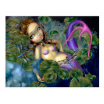 "Dragonfly Mermaid" Postcard