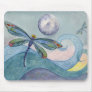 Dragonfly Moon Mousepad