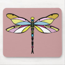 Dragonfly mousepads by Noir_et_Blanc Dragonfly mousepads