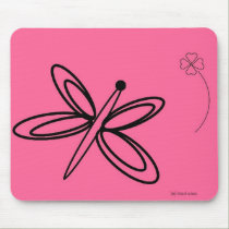 Dragonfly Mousepad mousepads