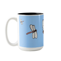 Dragonfly Mug by Perlyyyy Dragonfly Mug