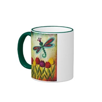 dragonfly mug