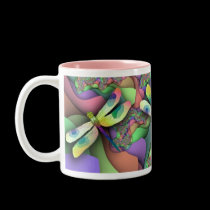 Dragonfly Mug (Pastels)