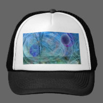 Dragonfly nature in motion hats