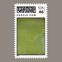 Dragonfly over the water stamps