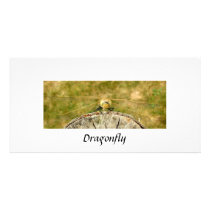 Dragonfly Custom Photo Card