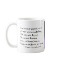 Dragonfly Poem - mug by Horseshoes3 Dragonfly Poem - mug