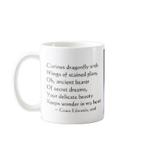 Dragonfly Poem (small) - mug