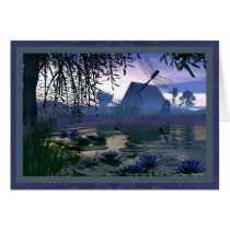 Dragonfly Pond Card