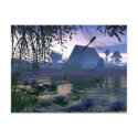 Dragonfly Pond Postcard by DragonCat Dragonfly Pond Postcard