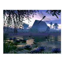 Dragonfly Pond Postcard