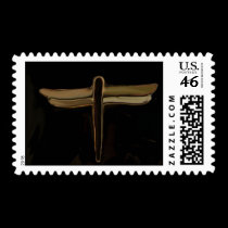 Dragonfly Postage Stamp