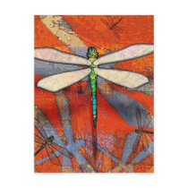 Dragonfly Post Card