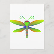 Dragonfly postcard