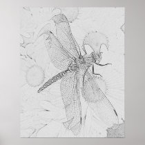 Dragonfly Print