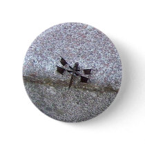 Dragonfly Racer Pinback Button