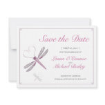 Dragonfly Save the Date Cards invitations